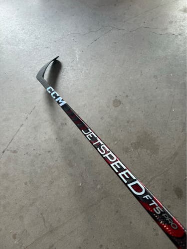 NHL New Senior CCM Left Hand 75 Flex Mid Pattern Pro Stock JetSpeed FT5 Pro Hockey Stick