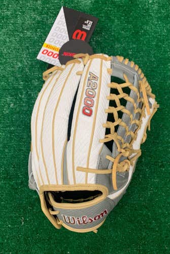Wilson A2000 T125 12.5" Fastpitch Softball Outfield Glove - WBW100993125