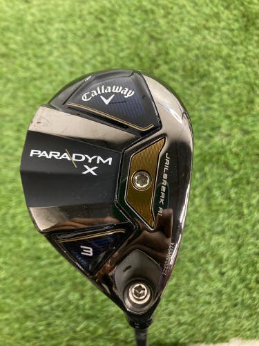 Used Men's Callaway Paradym X Hybrid Right Handed Stiff Flex 3H