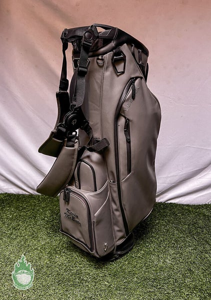 Used Vessel Player IV Pro Stand Pebbled Grey 6-Way Stand Bag W/Rainhood