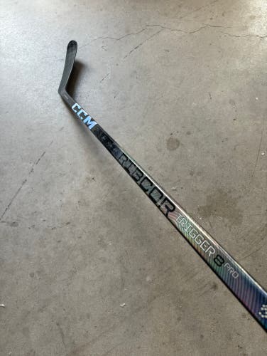 Used Senior CCM Right Handed P90T 75 Flex Pro Stock RibCor Trigger 8 Pro Hockey Stick