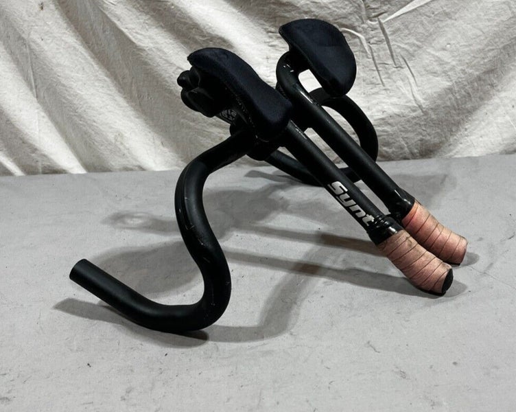 Vintage FRM Web Bar 40cm Drop Bar Syntace Aerobars & 3ttt Forgie 85mm Stem