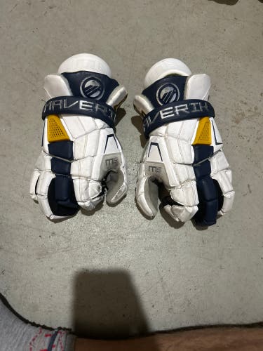 Used  Maverik 13" M5 Lacrosse Gloves
