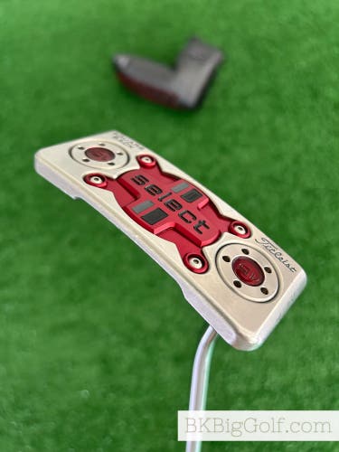 Titleist Scotty Cameron Select Squareback 34” Putter + Headcover
