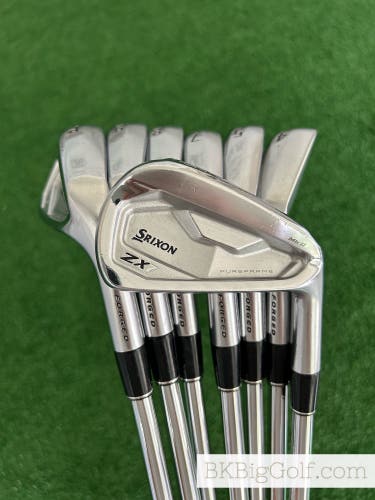 Srixon ZX7 Mkii Iron Set 4-P / KBS $-Taper 120 Stiff