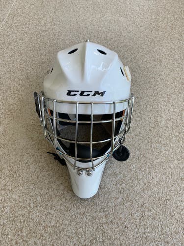 Senior New CCM GFL Pro Goalie Mask SIZE XL HECC certification valid until HECC THE END OF NOV -2023