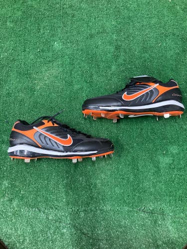 Black New Size 14 Adult Nike Air Clipper Baseball Cleats