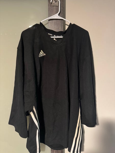 Black Used Goalie Cut Adidas Jersey