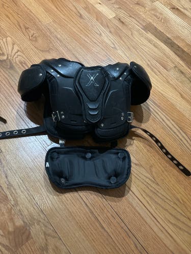 Small Xenith shoulder pads/back Plate