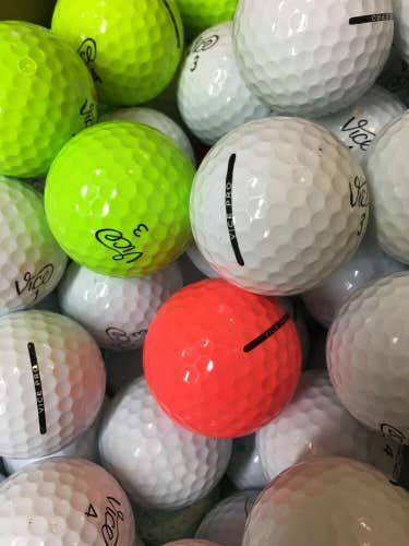 24 Vice Pro Premium AAA Used Golf Balls     Color and drip balls included