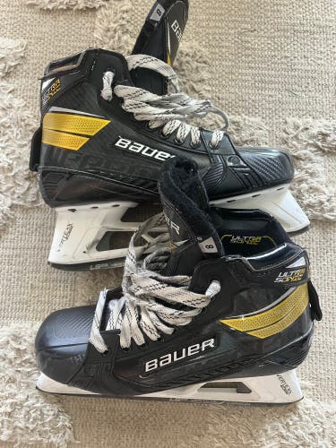 Bauer Supreme UltraSonic goalie skates SR 8