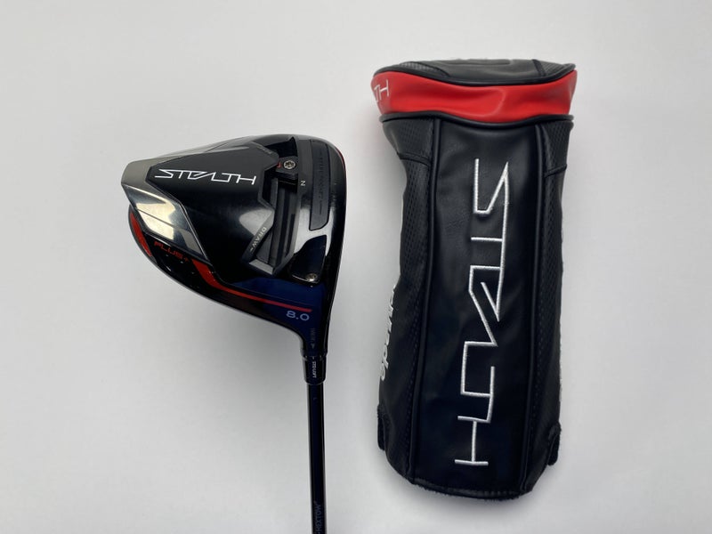TaylorMade Stealth Plus Driver 8* Project X HZRDUS RDX Smoke 6.0 60g Stiff RH HC