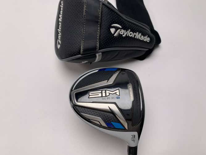 TaylorMade SIM MAX-D 3 Fairway Wood 16* UST Mamiya Helium 5F3 Regular RH HC