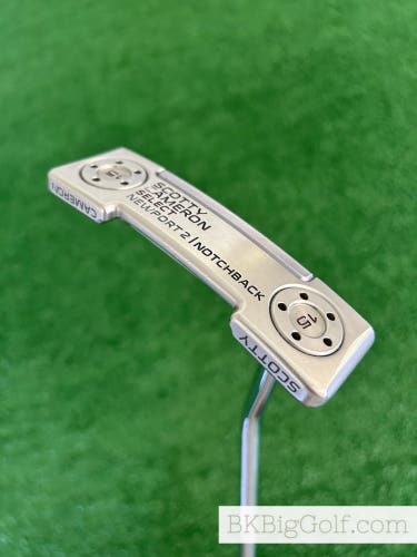 Titleist Scotty Cameron Select Newport 2 Notchback 34” Putter