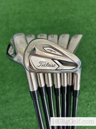 Titleist AP1 718 Iron Set 5-48 / Fujikura MCI 60 Regular Graphite