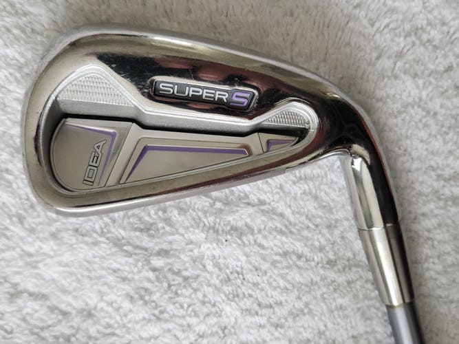 Ladie's Adams Idea Super S Single 6 Iron RH; Graphite Shaft