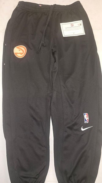 160 ATLANTA HAWKS Team Player Issued 2022/23 "City Edition" Breakaway Pants BLK