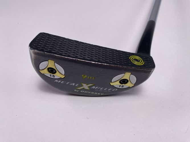 Odyssey Metal X Milled #9HT Putter 33" SuperStroke Pistol GT 2.0 Mens RH