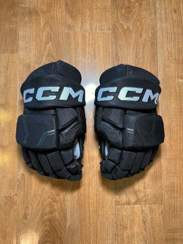 NHL Pro Stock CCM HGQLPP 13” Hockey Gloves (Pro QuickLite) Anaheim Ducks