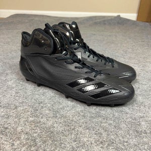 Adidas Mens Football Cleat 14 Black Lacrosse Shoe Adizero 5 Star 6.0 Sports