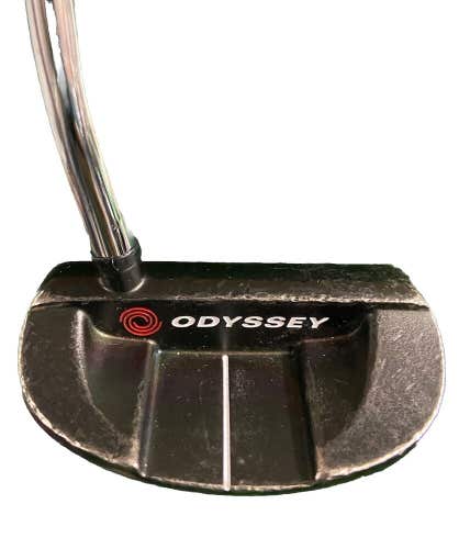 Odyssey Metal-X #5 Mallet Putter Steel 34" RH New Midsize Grip RH Good Condition