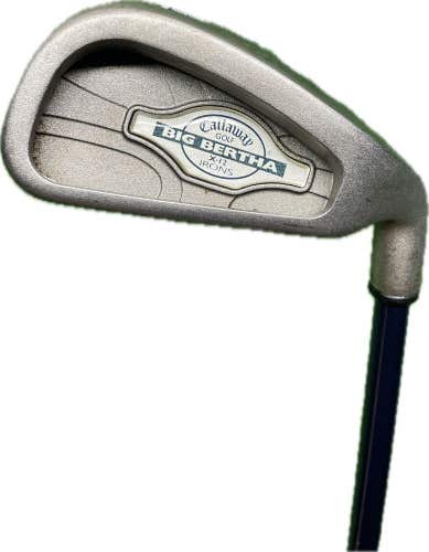 Ladies Callaway Big Bertha X-12 4 Iron Gems 99 Graphite Shaft RH 37.5”L