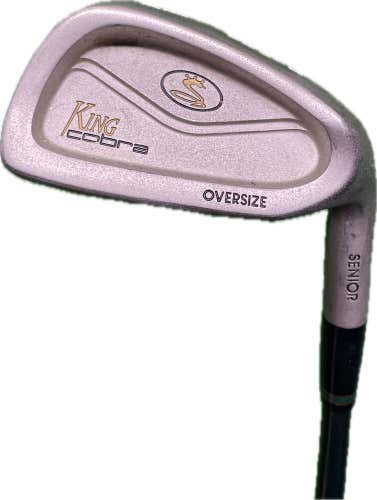 King Cobra Oversize 9 Iron Senior Flex Graphite Shaft RH 36.5”L