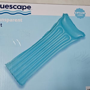 NWT 5ft 6in Pool Mat - Transparent Blue