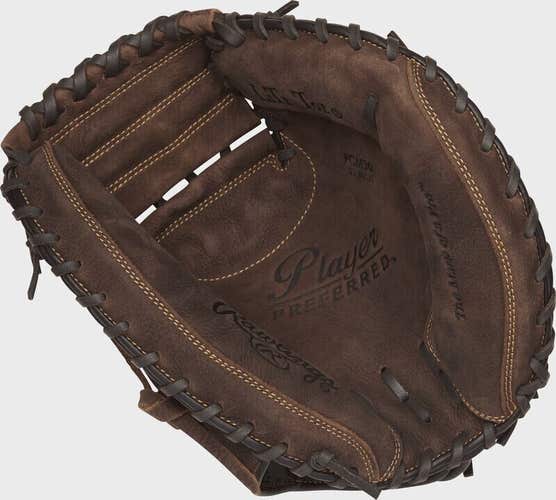 NEW Rawlings PCM30 Player Preferred Catcher's Baseball Mitt 33" Right Hand Throw