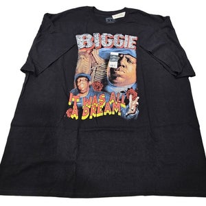 Notorious BIG Men's Biggie Tee - It Was All A Dream Biggie Graphic Shirt 3XL