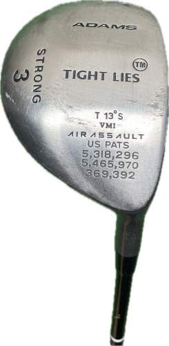 Adams Tight Lies VMI Air Assault 13° Strong 3 Wood R Flex Graphite Shaft RH 43”L