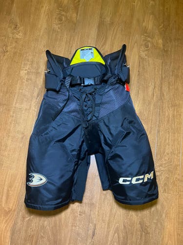 Anaheim Ducks CCM HPTK Pro Stock Pants - Large