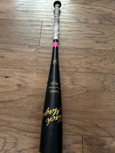 Lightly Used Easton USSSA Certified Alloy 18 oz 28" Black Magic Bat