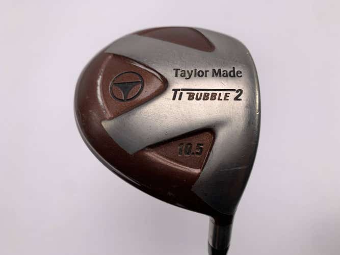 TaylorMade Ti Bubble 2 Driver 10.5* 80g Regular Graphite Mens RH