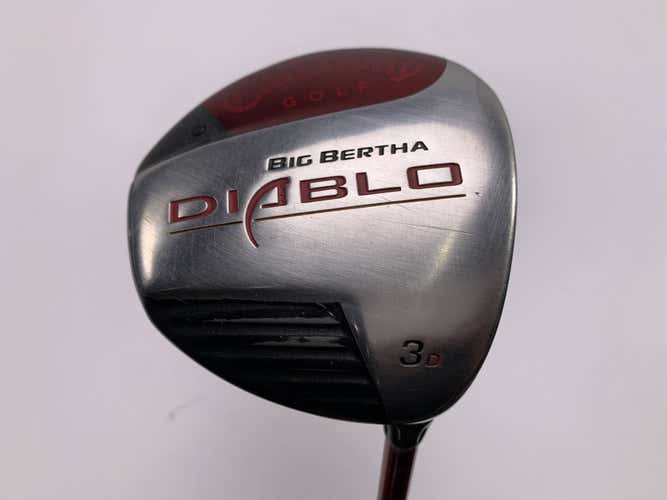 Callaway Big Bertha Diablo 3 Fairway Wood 15* Senior Graphite RH Oversize Grip