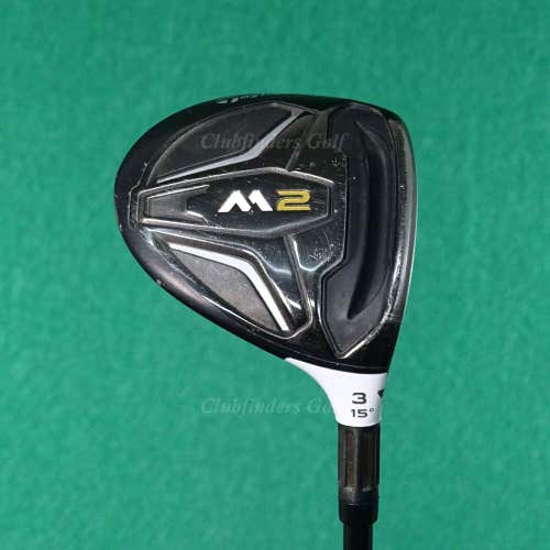 TaylorMade M2 2016 Fairway 15° 3 Wood Factory REAX 65 Graphite Stiff *Dent*