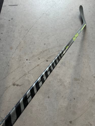 New Senior Warrior Left Hand W28 95 Flex Pro Stock Alpha Lx 20 Hockey Stick