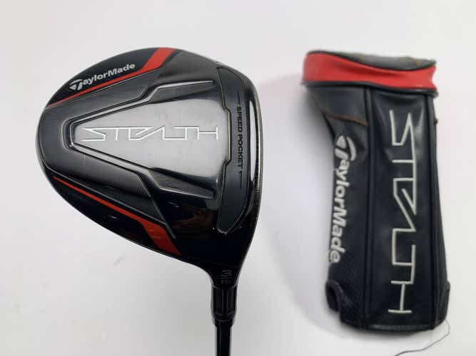 TaylorMade Stealth 3 Fairway Wood 15* Fujikura Ventus 6-S Stiff RH Midsize Grip