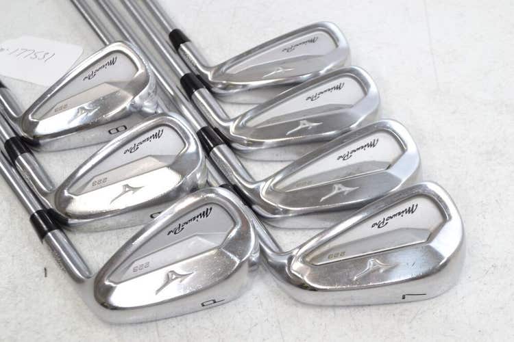 Mizuno Pro 223 4-PW Iron Set Right Stiff Flex Project X L5 6.0 Steel # 177531