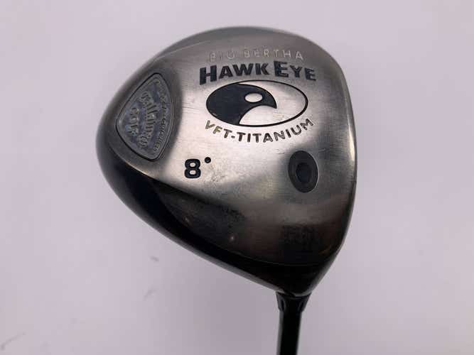 Callaway Hawkeye VFT Driver 8* Strong Graphite Mens +2'' RH