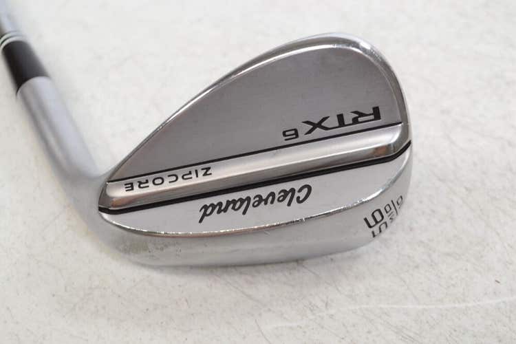 Cleveland RTX-6 Zipcore Tour Satin 56*-10 Wedge Right DG Spinner Steel # 177571