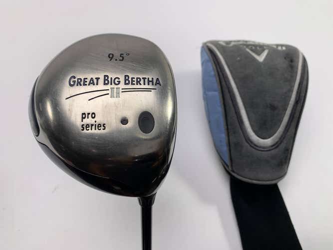 Callaway Great Big Bertha II Pro Series Driver 9.5* Graphite Design YS-6 Reg RH