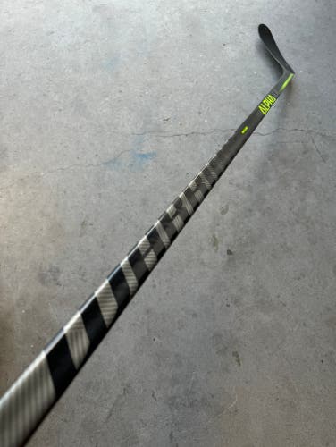 New Senior Warrior Left Hand W28 95 Flex Pro Stock Alpha Lx 20 Hockey Stick