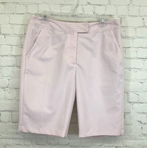 Tehama Adult Womens 144202 Size 6 Soft Pink Bermuda Golf Shorts NWT