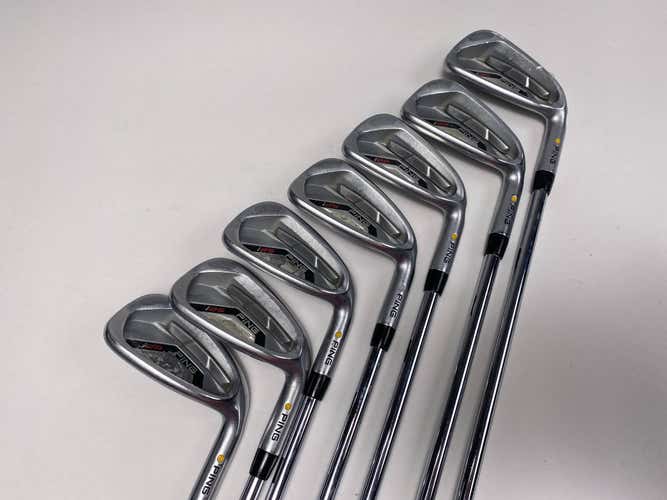 Ping I25 Iron Set 5-PW+GW Yellow Dot 1.5* Up CFS Regular Steel Mens RH