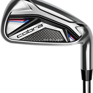 NEW Cobra Aerojet 5-PW+GW Iron Set Steel KBS Tour Lite Regular Flex