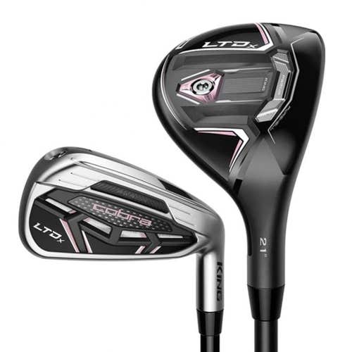 Cobra LTDx Combo Iron Set 5/6H, 7-PW+GW (KBS PGI 55 Ladies) NEW