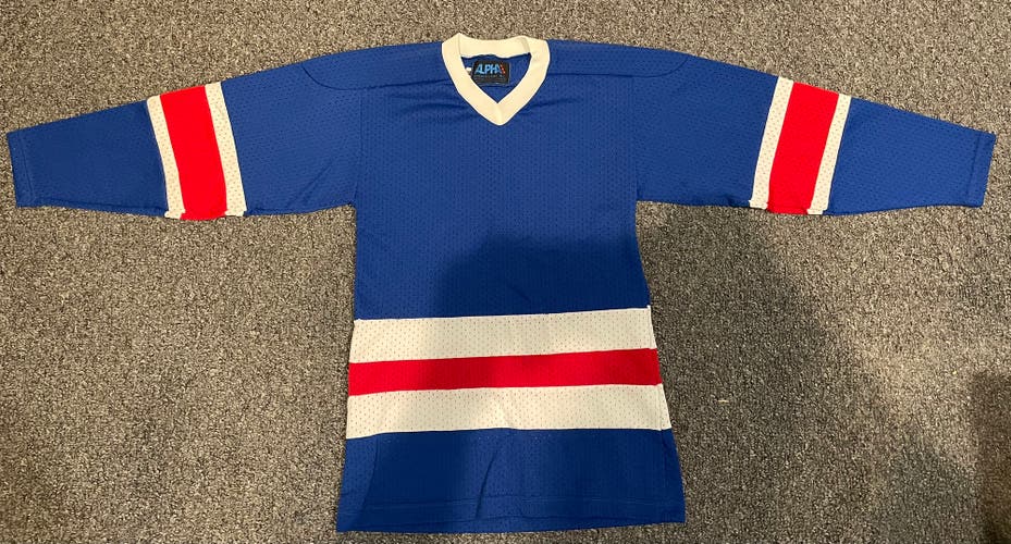 Red, White, and Blue Youth Hockey Jersey