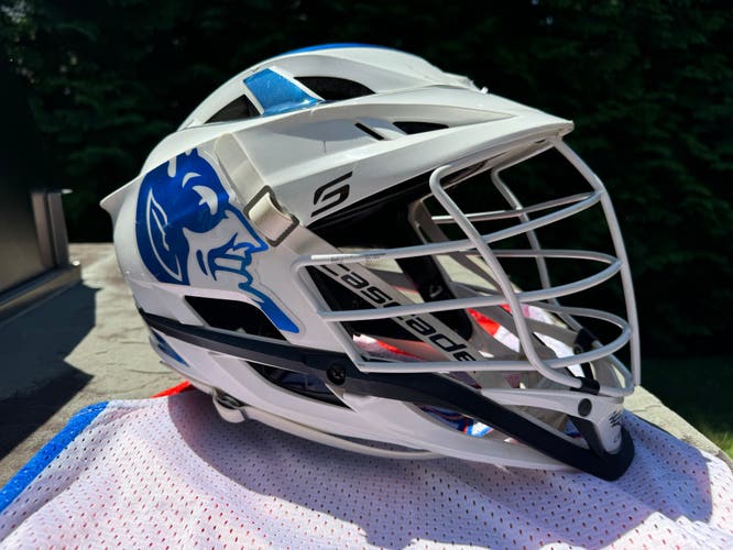Used Cascade S Helmet - Blue Devils