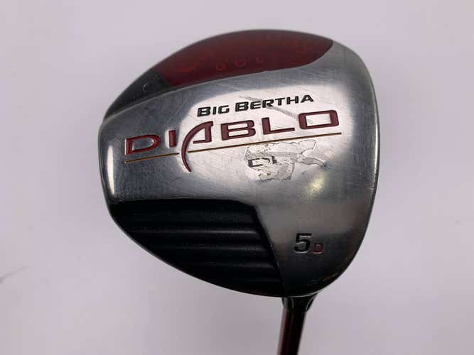 Callaway Big Bertha Diablo 5 Fairway Wood 18* 60g Regular Graphite Mens RH